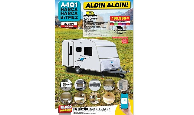 A101 26 Ekim’de Karavan Satacak!