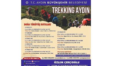 Aydın Büyükşehir Belediyesi, doğaseverleri “Trekking Aydın” aktifliği ile buluşturuyor