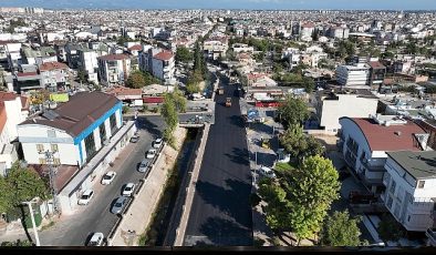 Büyükşehir’den Şelale Caddesi’ne sıcak asfalt çalışması