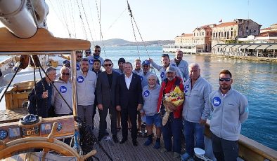 Cumhuriyetin 100. Yılında Selanik’ten Yola Çıkan Bodrum Cup Filosu Ayvalık’ta