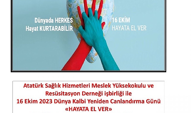 Ege Üniversitesinde “Hayata El Ver” Aktifliği Düzenlenecek