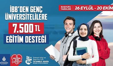 ‘Genç Üniversiteli Desteği’ 7 Bin 500 TL’ye yükseldi