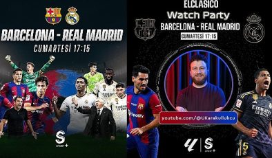 LaLiga’da Dönemin Birinci El Clasico Çabası S Sport Plus’ta!