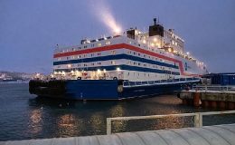 Rosatom, Dünyanın Tek Yüzer Nükleer Güç Santrali Akademik Lomonosov’a Taze Yakıt Tedarik Etti