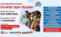 Sağlıklı hayat için haydi ASFİM spor kurslarına kayıtlar başladı
