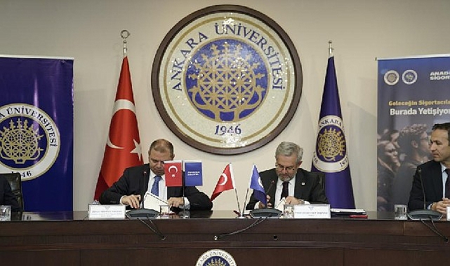 Ankara Üniversitesi ile Anadolu Sigorta Ortasında “İstihdam” Protokolü