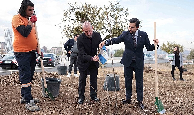 Bademlidere cumhuriyet parkı’na büyükelçilerin ilgisi