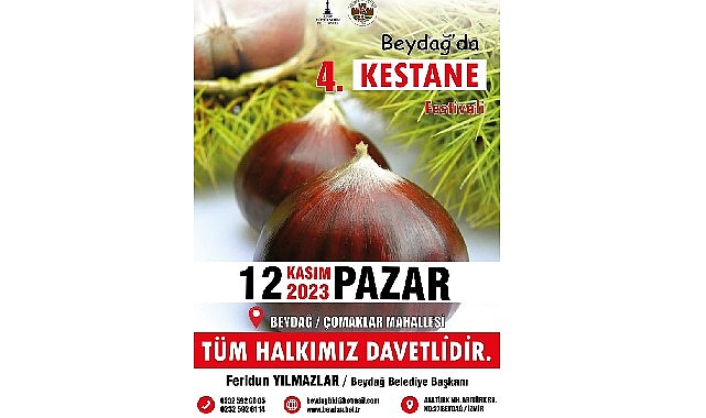 Beydağ Çomaklar’da kestane şenliği coşkusu 