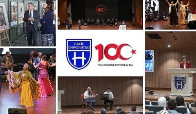 Haliç üniversitesi cumhuriyet’in 100.yılını özel etkinlikler ile kutladı