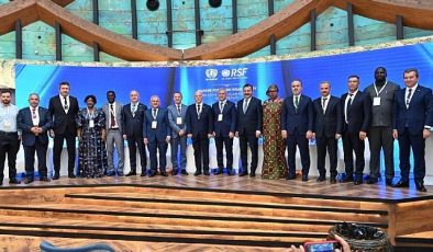 Lider Koştu, BM kentler günü tepesi’ne katıldı