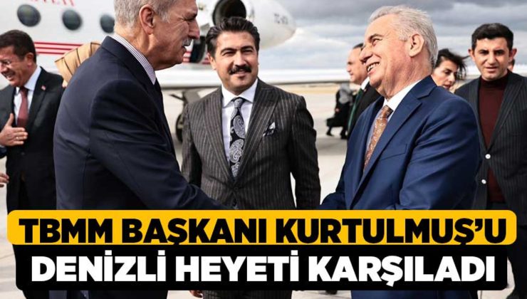 Kurtulmuş’u Denizli heyeti karşıladı