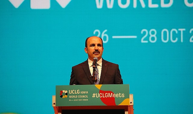 UCLG Lideri Altay: “Dünyada Barışın, Huzurun, Kardeşliğin Sağlanması İçin Ağır Çaba Göstereceğiz”