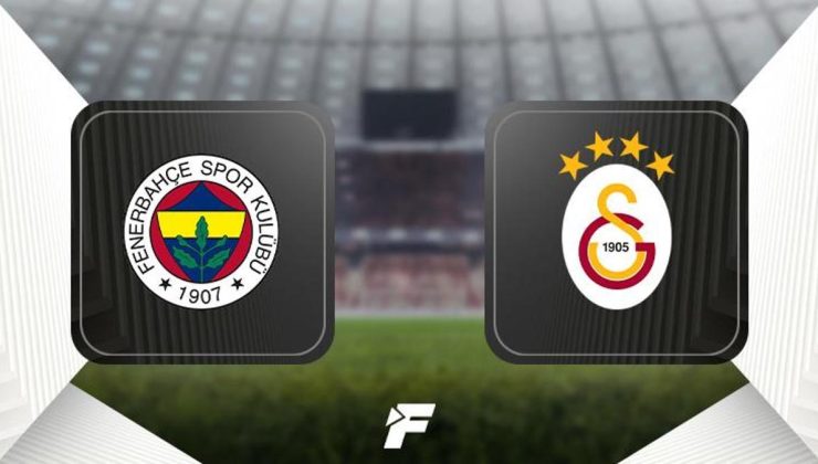 Fenerbahçe Galatasaray maçı ne zaman saat kaçta hangi kanalda?