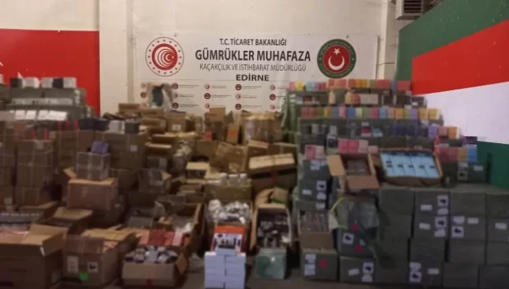 Kapıkule’de Gümrük Muhafaza kaçakçılara karşı ‘kapı’ gibi!